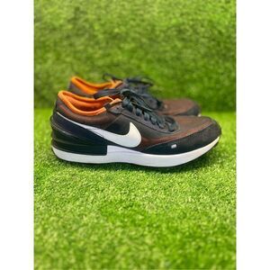 Nike Waffle Running Shoes Sneakers Blue/Orange DC0481 401 Sz 4.5 Y/ 6.5 W